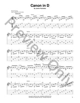 Canon in D Guitar and Fretted sheet music cover